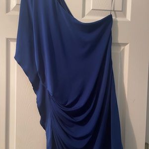Express one-shoulder mini dress